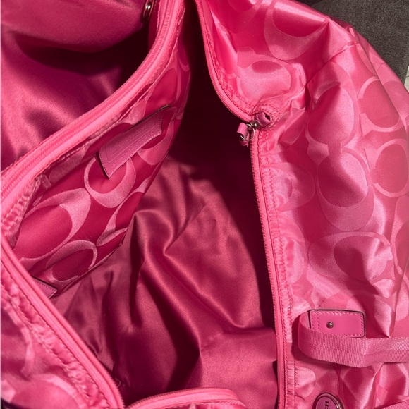 Coach pink lemonade pink official weekender bag - Picture 3 of 3